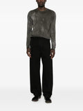 Avant Toi Sweatshirt with tie-dye print