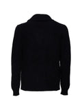 Filippo De Laurentiis shawl-collar ribbed-knit cardigan