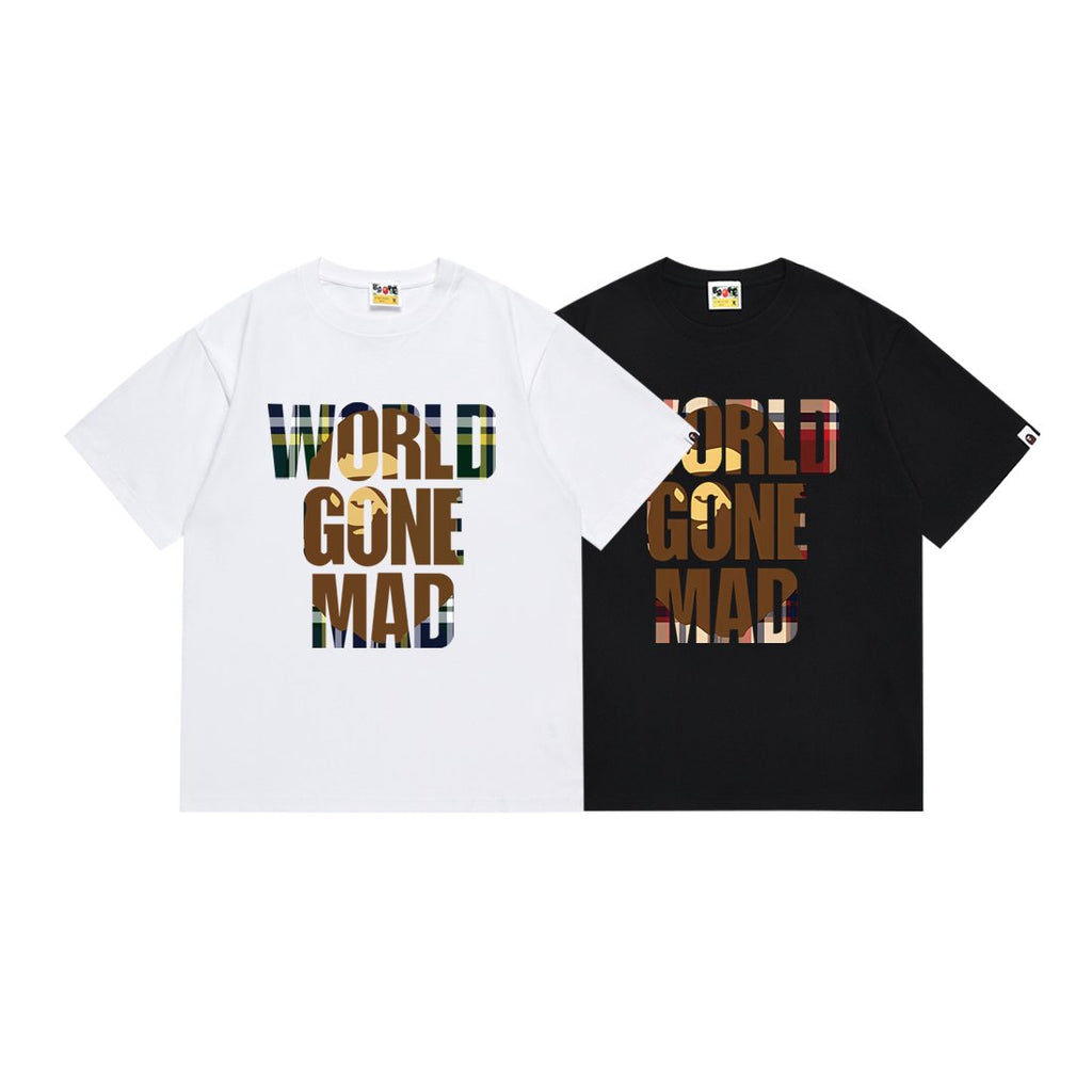 BAPE Text Graphic Short-Sleeve T-Shirt