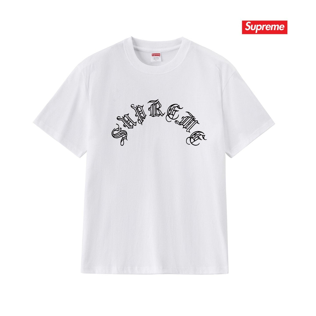 Supreme Arched Gothic Graphic T-Shirt